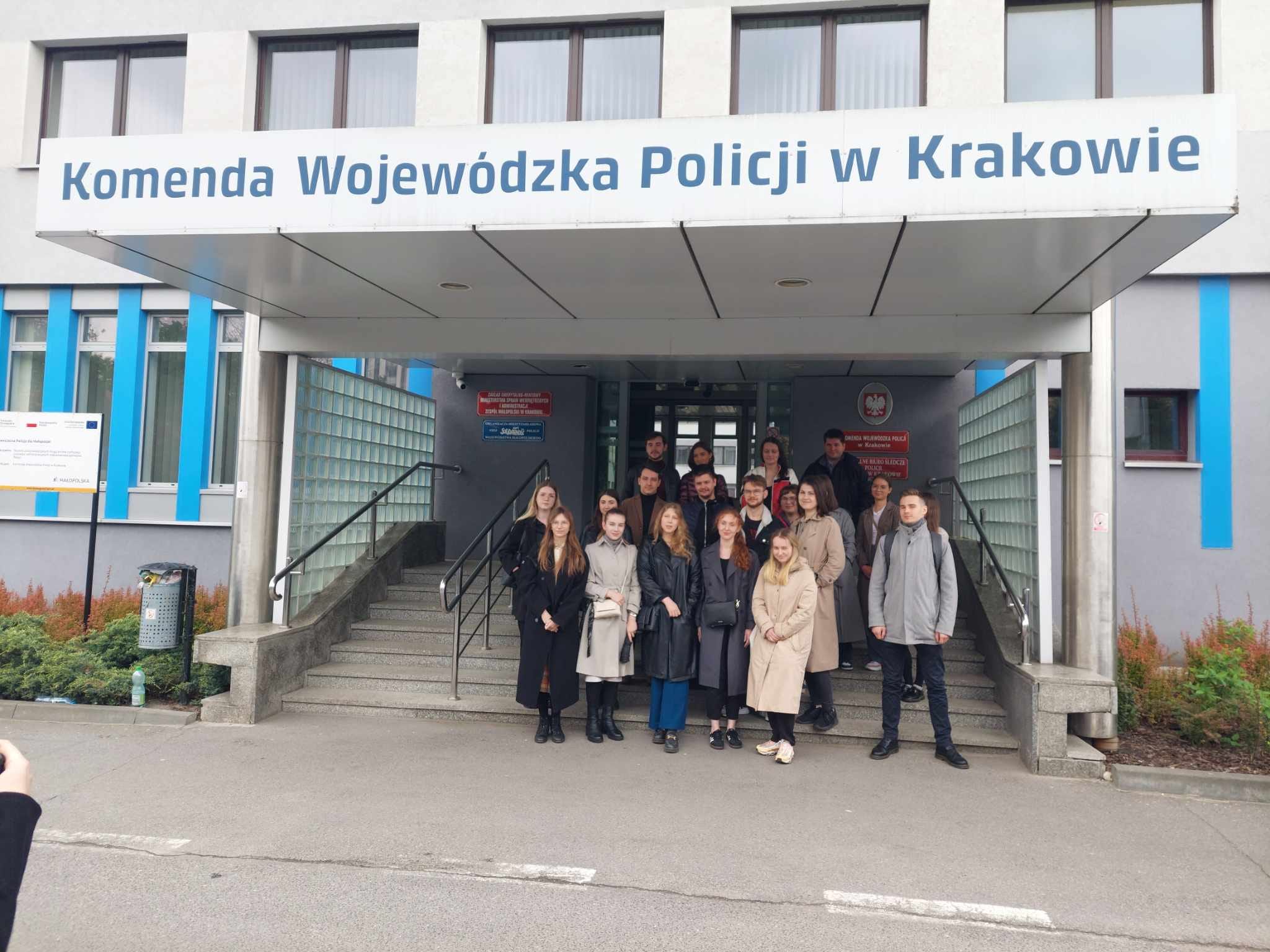 Wizyta w Laboratorium KWP w Krakowie